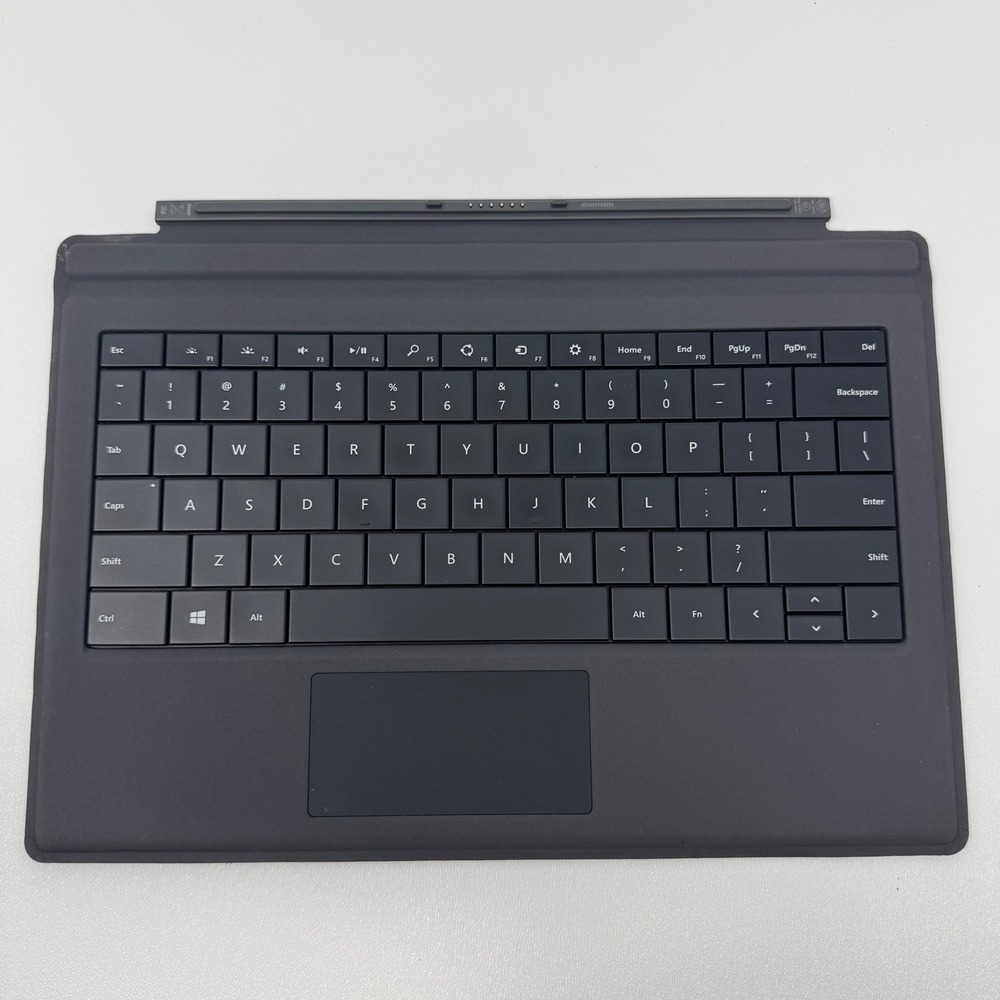 Microsoft Model 1644 Type Cover for Surface Pro 3 Black Keyboard Trackpad QWERTY